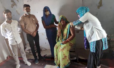 जोधपुरा,बाघोली, जहाज पंचायतों में लोगों को लगे कोरोना वैक्सीन की प्रथम व द्वितीय डोज के टीके