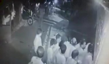 शराब के लिए मना किया तो ठेके व पुलिस थाने पर ले जाकर ठेकेदार को पीटा