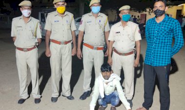 डकैती व अपरहण के प्रकरण में फरार स्थाई वारंटी गिरफ्तार