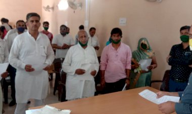 राज्य सरकार द्वारा मनोनीत पार्षदों का हुआ शपथ ग्रहण समारोह