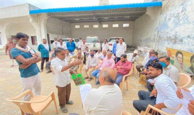 कांग्रेस जिलाध्यक्ष गैसावत ने चमनपुरा में की जनसुनवाई