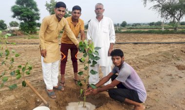 योग समिति ने पौधारोपण के साथ मनाया गुरु पूर्णिमा पर्व