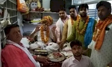 गुरु पूर्णिमा पर आयोजित दो दिवसीय कार्यक्रम का हुआ समापन, गुरुओं के चरण पूजन कर की आशीष प्राप्ती