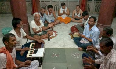 चलो बुलावा आया है माता ने बुलाया है..... चौथ माता मंदिर में हुआ रात्रि जागरण