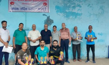 65वी जिला स्तरीय टेबल टेनिस प्रतियोगता में आसिफ को खिताब