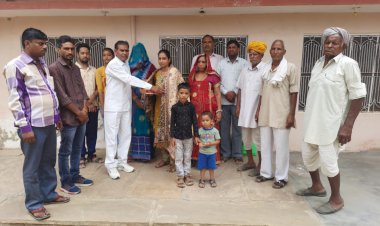 सुनीता सैनी के  आरएएस बनने पर लगातार हो रहा है गांव में सम्मान