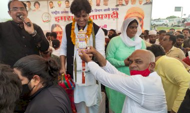 मकराना कांग्रेसी कार्यकर्ताओं ने इमरान प्रतापगढ़ी से की भेंट