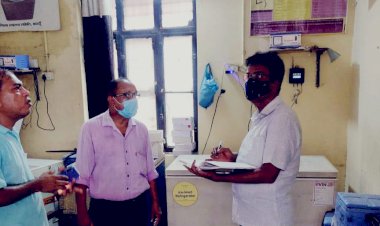 बदायूँ जिलाधिकारी दीपा रंजन के निर्देश पर उपजिलाधिकारी दातागंज पारस नाथ मौर्य का आकस्मिक  निरीक्षण