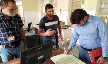 उपखंड अधिकारी ने किया सीएचसी का औचक निरीक्षण, कई कर्मचारी मिले नदारद