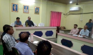 बयाना नगर पालिका की समीक्षा बैठक, अक्टूबर से चलाया जाएगा प्रशासन शहरो के संग अभियान