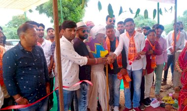 श्री शाकम्बरी देव ताबुक इंटरलॉक का हुआ भव्य शुभारंभ