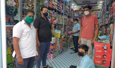 बिना मास्क किसी को भी सामान नहीं दे व्यापारी, उठाना पड सकता है भारी नुकसान- चौहान