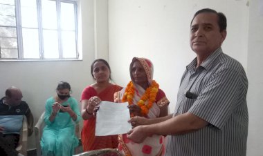 उदयपुरवाटी खंड मुख्य चिकित्सा कार्यालय में हुआ सेवानिवृत्ति कार्यक्रम