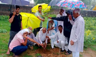 पदम श्री शीशराम औला की 94 वी जयंती पर पौधारोपण कर दी सादर श्रद्धांजली