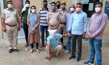 अन्तर्राजीय पेट्रोल पम्प लूट की वारदातो में फरार ईनामी बदमाश गिरफ्तार