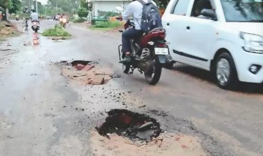 चालू होने से पहले ही धंस गई 80 करोड़ की सीवरेज