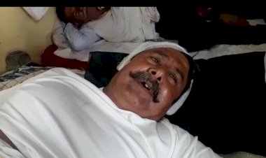कार मोटरसाइकिल की भिड़ंत में पिता-पुत्र घायल
