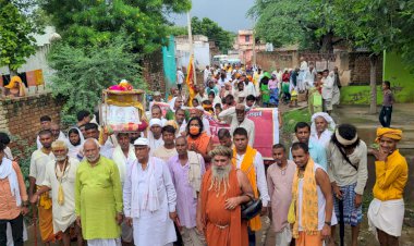 अगर ब्रज के पर्वत पर खनन बंद नहीं हुआ तो सरकार साधु संतों व ब्रजवासियों से अंतिम लड़ाई के लिए रहे तैयार - आंदोनकारी