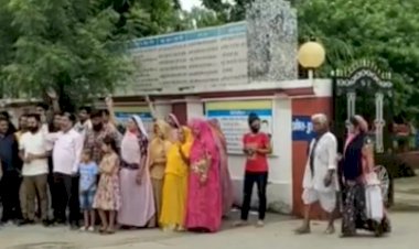 बच्चों के सिर से उठा साया, व्यक्ति की मौत को लेकर हंगामा