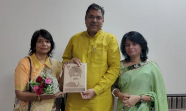 भाजपा महिला जिलाध्यक्ष पालीवाल ने की भाजपा प्रदेश अध्यक्ष से शिष्टाचार भेंट