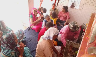 पचलंगी के मुनका वाले बालाजी मंदिर में भंडारे में श्रद्धालुओं ने की प्रसादी ग्रहण