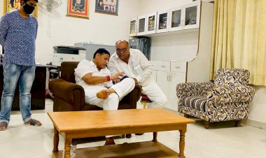 खानों की सुरक्षा हेतु नई खनिज नीति के लिए जाएंगे सुझाव, गैसावत ने खान मंत्री प्रमोद जैन भाया से की शिष्टाचार भेंट