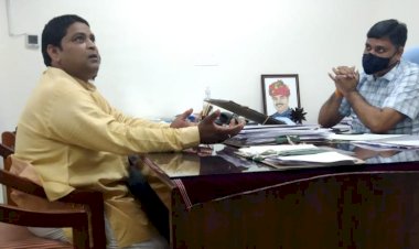 अवधेश बैरवा ने डीजीपी, श्रमराज्य मंत्री व विधायक से मुलाकात कर की चर्चा