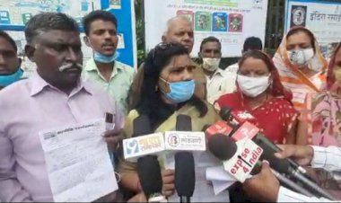 दुष्कर्म करने वालो के खिलाफ फांसी की मांग को लेकर सौपा ज्ञापन