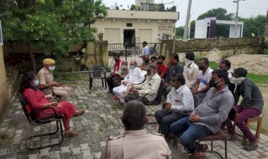 15 अगस्त की तैयारी, सुरक्षा व शांति व्यवस्था बनाए रखने के लिए बैठक का किया आयोजन