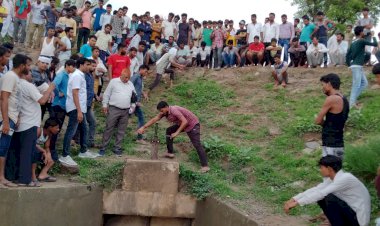 लक्ष्मणगढ़ क्षेत्र की जीवनदायिनी घाट कैनाल पिकअप वियर के पानी पर मची हैं लूट