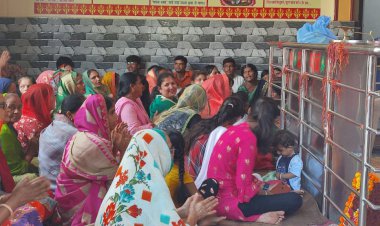 कामिका एकादशी पर महिला मंडल ने किया श्याम संकीर्तन का आयोजन