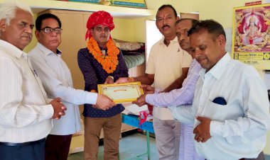 महावीर कामधेनु गौशाला में भामाशाह का किया स्वागत