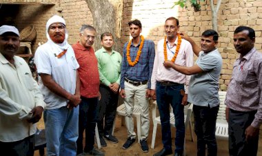 प्रोफेसर पद पर चयन होने पर सम्मान समारोह हुआ आयोजित