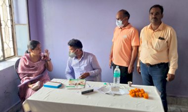 निःशुल्क चिकित्सा एवं परामर्श शिविर में 270 मरीजों का जांचा स्वास्थ्य