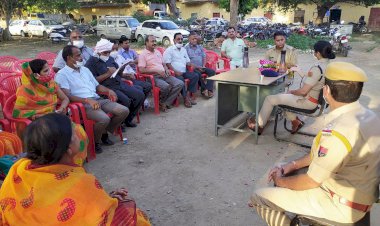 आने वाले त्यौहारो व स्वतंत्रता दिवस पर सौहार्द व शांति बनाए रखने को लेकर सीएलजी सदस्यों की बैठक आयोजित हुई