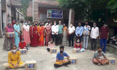 अक्षय पात्र फाउंडेशन ने किए हैप्पीनेस किट वितरित