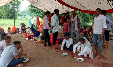 सकट में पापड़ वाले भूमिया बाबा के स्थान पर हुआ भंडारा