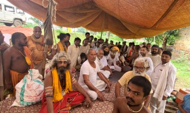 आमरण अनशन पर बैठे एक भी साधु को कुछ हुआ तो होगा उग्र आंदोलन - शिवराम दास