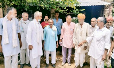 चंवरा चौफुलया में व्यापार मंडल व किसान संघर्ष समिति का हुआ पुनर्गठन