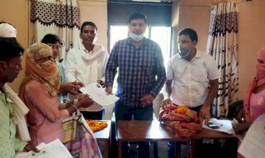 215 निर्माण श्रमिकों का भरवाया गया पंजीयन आवेदन