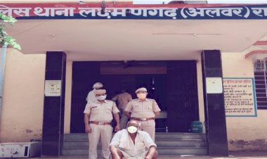 56 साल की महिला से बलात्कार का आरोपी चढ़ा लक्ष्मणगढ़ पुलिस के हत्थे
