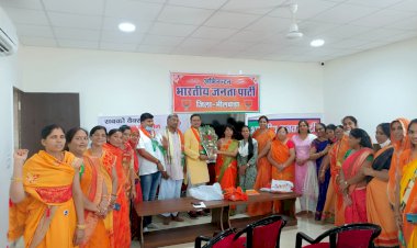 भाजपा में महिला मोर्चा की अहम भूमिका- तेली