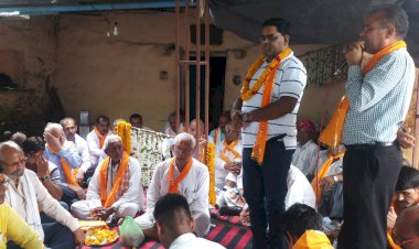 अखिल भारतीय सिखवाल समाज द्वारा सावन मास की अमावस्या को आम सभा का हुआ आयोजन