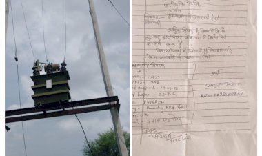 जोधड़ास में 5 माह से जला ट्रांसफार्मर नही बदला , किसान कई बार सूचना देने पर भी नही हुई सुनवाई