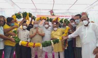राज्य चिकित्सा मंत्री सुभाष गर्ग ने चिकित्सा उपकरणों का किया लोकार्पण