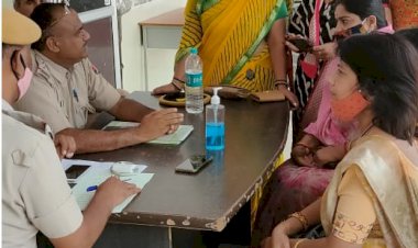 भाजपा महिला मोर्चा ने मांडल थाना जाकर की गैंगरेप पीड़ित नाबालिग को न्याय दिलाने की मांग