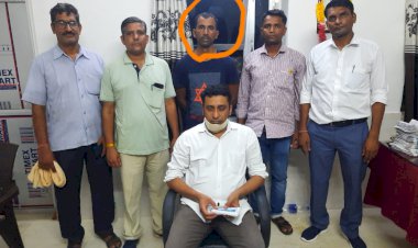 खेरली थाने में एसीबी की कार्यवाही, कॉन्स्टेबल 7000 रुपये की रिश्वत लेते रंगे हाथ गिरफ्तार
