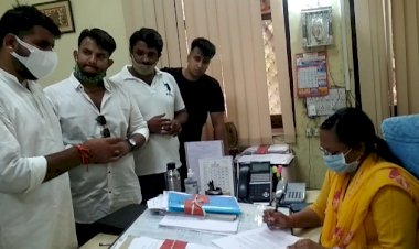 चार सूत्रीय मांगों को लेकर मुख्यमंत्री के नाम सौंपा ज्ञापन