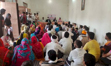 भवन निर्माण श्रमिक पंजियन शिविर का हुआ आयोजन 315 लोग हुए लाभान्वित