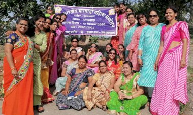 सावन के भजनों पर माहेश्वरी महिलाओं की प्रतियोगिता आयोजित